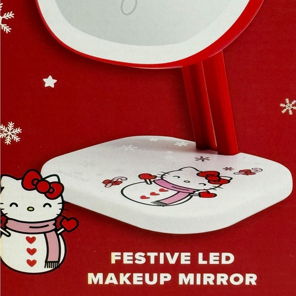 Hello Kitty Festive LED Makeup Mirror NIB - Picture 4 of 5